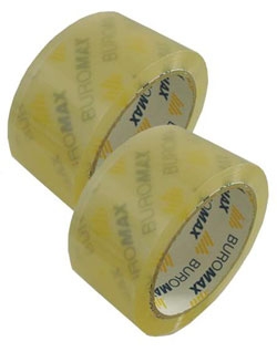 Скотч упаковочный BuroMax, 48 мм х 90 м, (прозрачный), (ВМ.7025-00)
